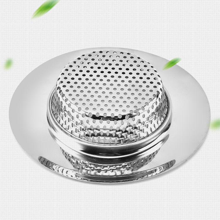 Washing Basin Drain Bathroom Filter Stainless Steel Basin Partition Kitchen Sanitary Mobile Dreg Screening Vegetables Basin Strainer Floor Drain