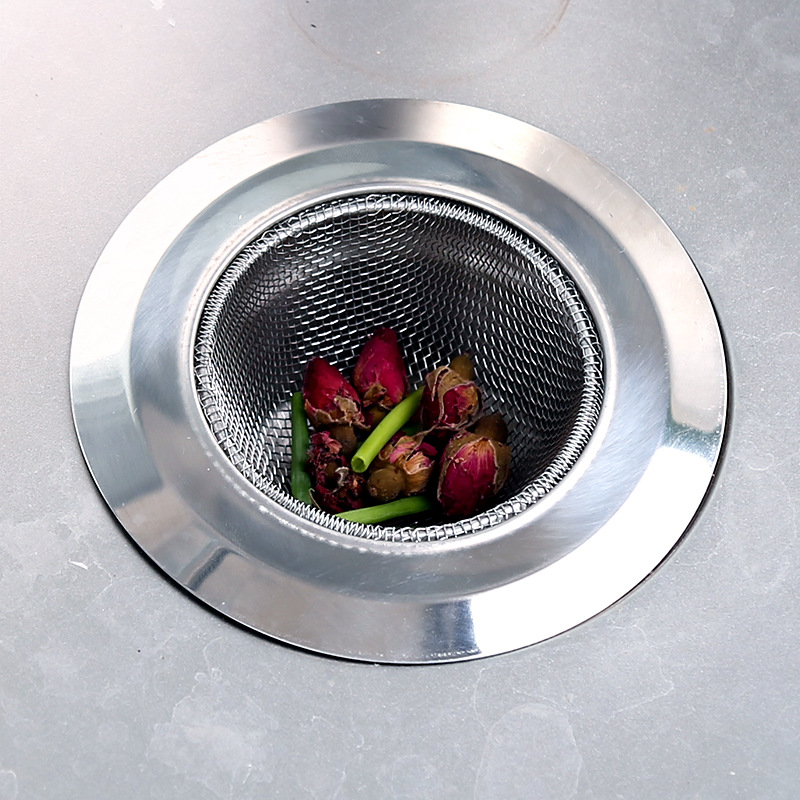 Stainless steel - kitchen sink residue strainer sink washbasin clogging floor drain outlet dovetail filter