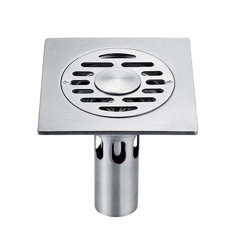 Steel Floor Drain Deodorant Bathroom Washing Machine Water Floor Drain Deep Drawing Project Dedicated for Floor Drain