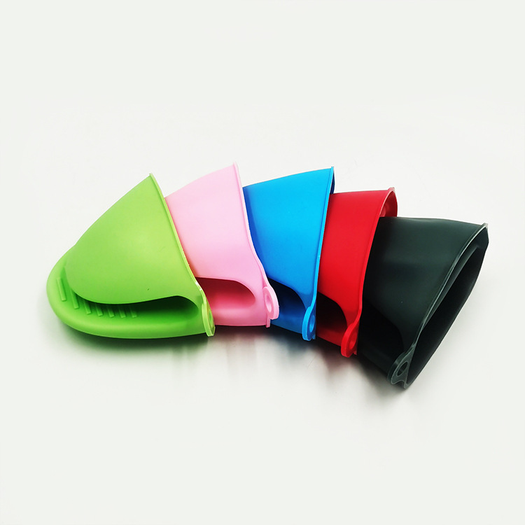 Soft Rubber Heat Insulation Clip Anti-Scald Handbag Kitchen Bowl Plate Heat-Resistant Gloves Non-Slip Baking Oven Microwave Oven Plate Clip