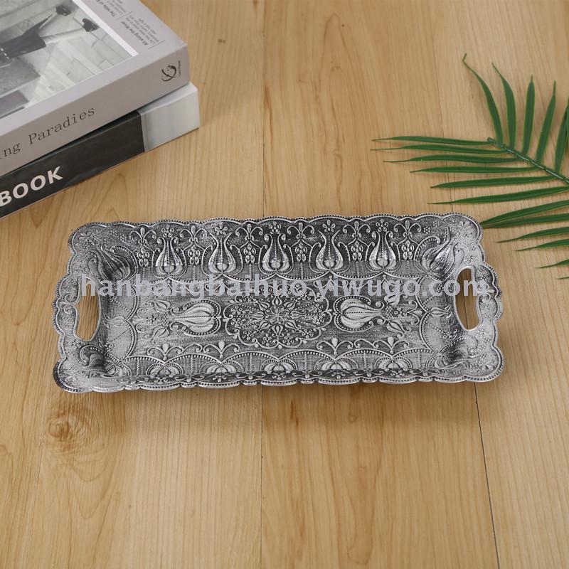 New dish craft dish fashionable Europe type decorates dish to carve out the classical circular plate with carved designs
