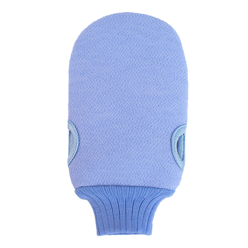 Bath Towel Adult Rubbing Mud Bath Towel Back Rub Loofah Frosted Double-Sided Bath Gloves Three-Piece Set Wholesale