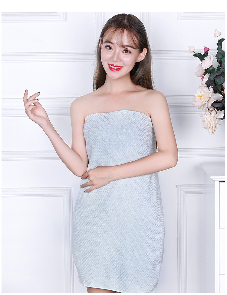 Bath Towel Factory Direct Sales Warp Knitted Coral Fleece Pineapple Pattern Thick Absorbent Wearable Bath Towel Soft Strapless Bra Bath Towel Bath Towel Factory Direct Sales Warp Knitted Coral Fleece Pineapple Pattern Thick Absorbent Wearable Bath Towel Soft Strapless Bra Bath Towel