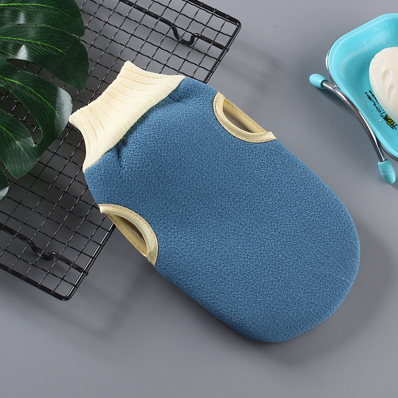 New decontaminant rubbing towel for washing bath time and energy saving gloves pure color bath towel wholesale New decontaminant rubbing towel for washing bath time and energy saving gloves pure color bath towel wholesale