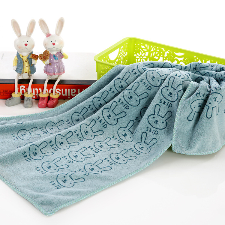 Early Morning Microfiber Dry Hair Bath Towel Printed Thickening Cartoon Soft Children Adult Super Absorbent Polyester Fiber Early Morning Microfiber Dry Hair Bath Towel Printed Thickening Cartoon Soft Children Adult Super Absorbent Polyester Fiber