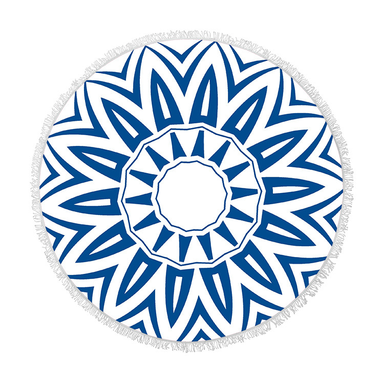 Active Beach Towel Spot Active Custom Tassled Beach Towel Microfiber round Bath Towel Beach Bath Towel Manufacturer