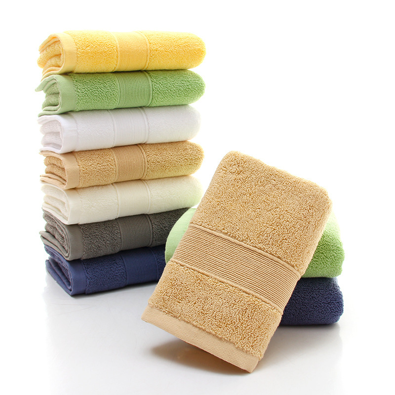 Zhongyue Thick Plain Towel, Hotel Beauty Salon Towel, Long-Staple Cotton Plain Satin Towel Same Bath Towel Zhongyue Thick Plain Towel, Hotel Beauty Salon Towel, Long-Staple Cotton Plain Satin Towel Same Bath Towel