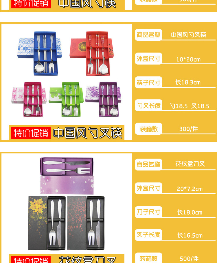 Stainless steel smiley tableware two-piece chopsticks spoon portable tableware set promotion small gift customized logo Stainless steel smiley tableware two-piece chopsticks spoon portable tableware set promotion small gift customized logo