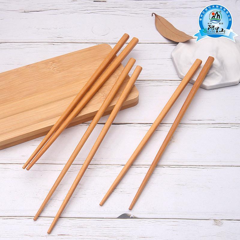 [Taiyuan] Dalbergia Hupeana Solid Wood Log Chopsticks Wholesale Set Custom Public Chopsticks Custom Carved Logo Home Paint-Free