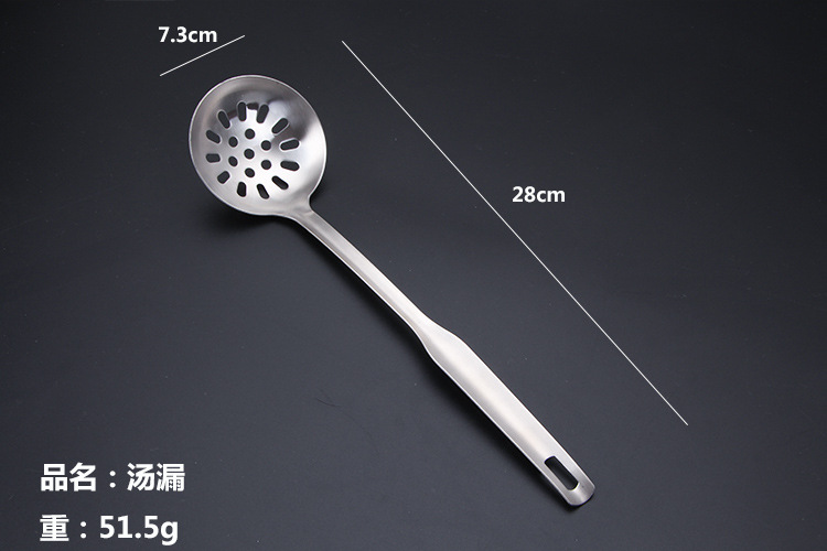 Household Hot Pot Spoon Stainless Steel Colander Kitchen Spoon Soup Ladle Colander Set Household Hot Pot Spoon Stainless Steel Colander Kitchen Spoon Soup Ladle Colander Set