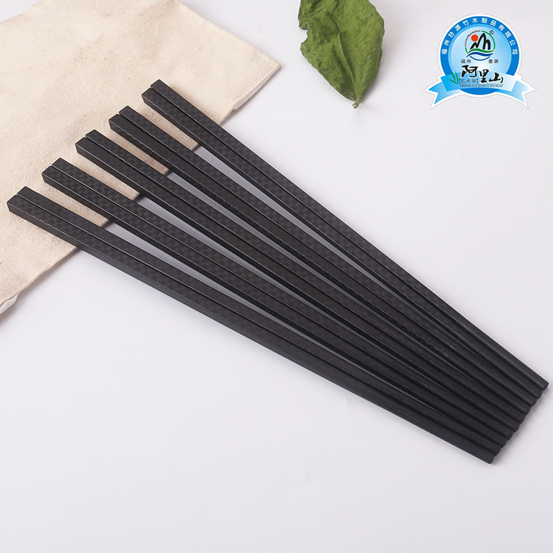 Taiyuan Hotel Household Light Plate Alloy Chopsticks Public Chopsticks Customized Tableware 10 Pairs Chopsticks Gift Box