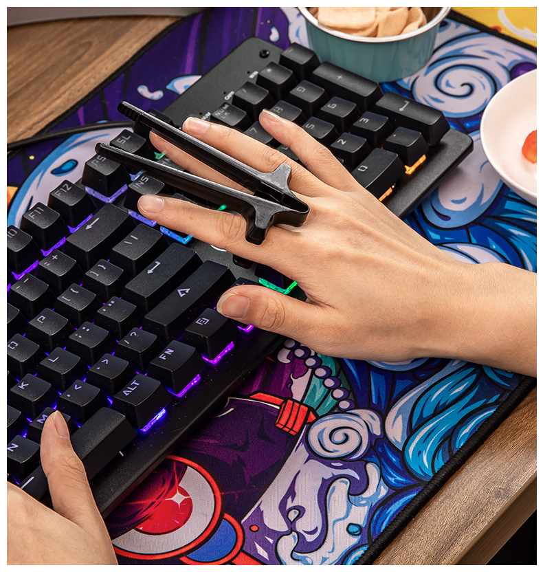 New Finger Chopsticks Lazy Auxiliary Chopsticks Clip Snack Not Dirty Hand Chopsticks Finger Stall Ring Play Game Artifact for a Lazy New Finger Chopsticks Lazy Auxiliary Chopsticks Clip Snack Not Dirty Hand Chopsticks Finger Stall Ring Play Game Artifact for a Lazy