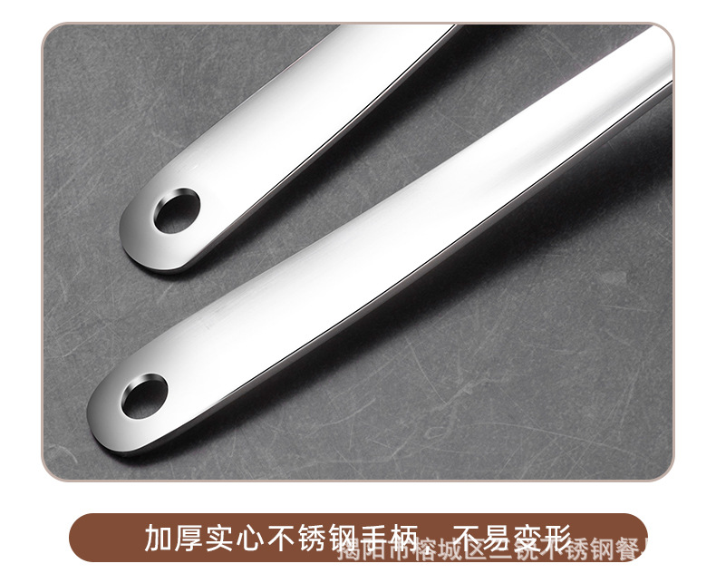 304 Stainless Steel Soup Ladle Colander Lengthened Thicken Deepening Hot Pot Spoon Male Drain Wall Spoon Cooking Tools 304 Stainless Steel Soup Ladle Colander Lengthened Thicken Deepening Hot Pot Spoon Male Drain Wall Spoon Cooking Tools