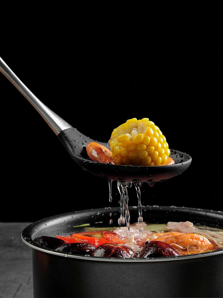 Kitchen Ware Spatula Stainless Steel Handle Slotted Turner Soup Ladle Cooking Spoon Spatula NonStick Kitchen Utensils Kitchen Ware Spatula Stainless Steel Handle Slotted Turner Soup Ladle Cooking Spoon Spatula NonStick Kitchen Utensils