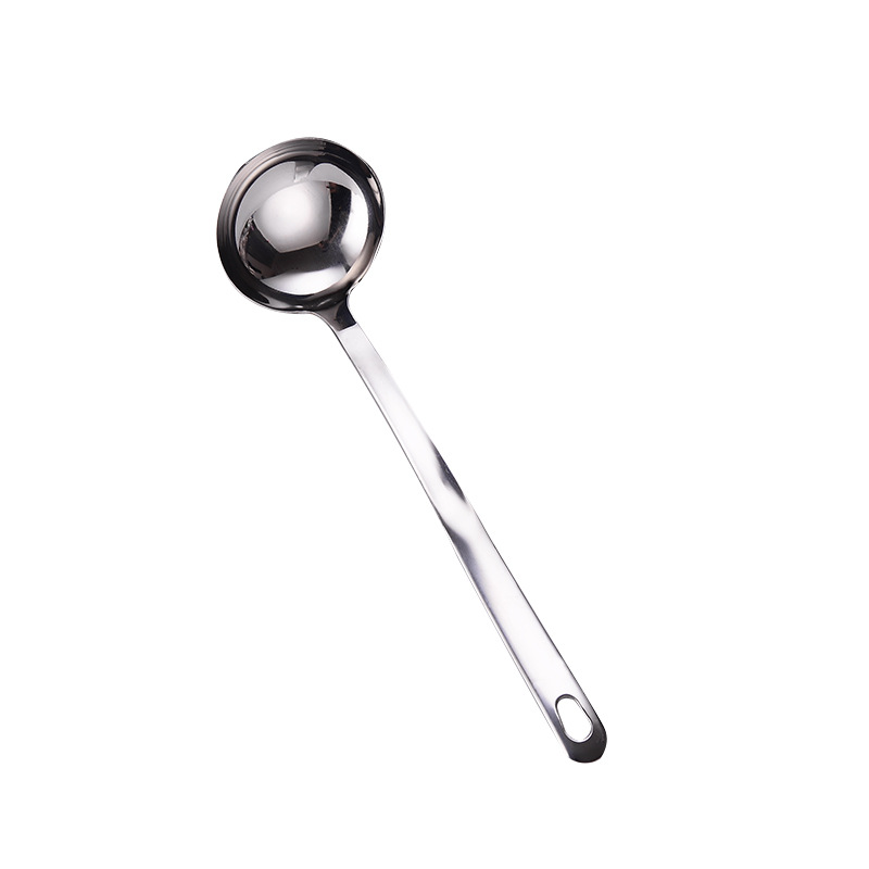 Steel Hot Pot Spoon Soup Ladle HeartShaped Spoon Household Light Handle Hot Pot Spoon Spoon Strainer Colander Whole