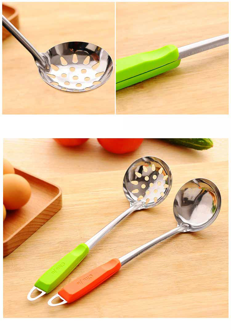 Stainless Steel Hot Pot Spoon Hot Pot Soup Ladle Colander Thickened Long Handle Spoon Soup Soup Spoon For Stirring Stainless Steel Hot Pot Spoon Hot Pot Soup Ladle Colander Thickened Long Handle Spoon Soup Soup Spoon For Stirring