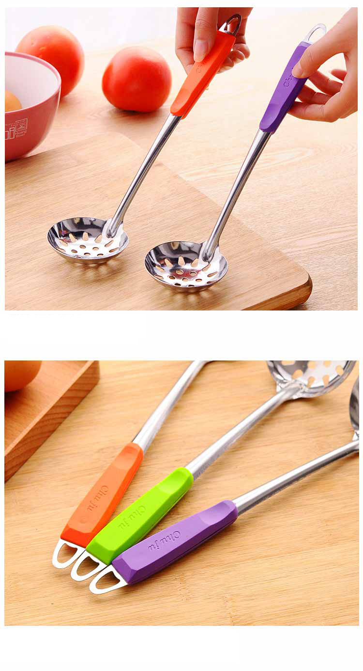 Stainless Steel Hot Pot Spoon Hot Pot Soup Ladle Colander Thickened Long Handle Spoon Soup Soup Spoon For Stirring Stainless Steel Hot Pot Spoon Hot Pot Soup Ladle Colander Thickened Long Handle Spoon Soup Soup Spoon For Stirring