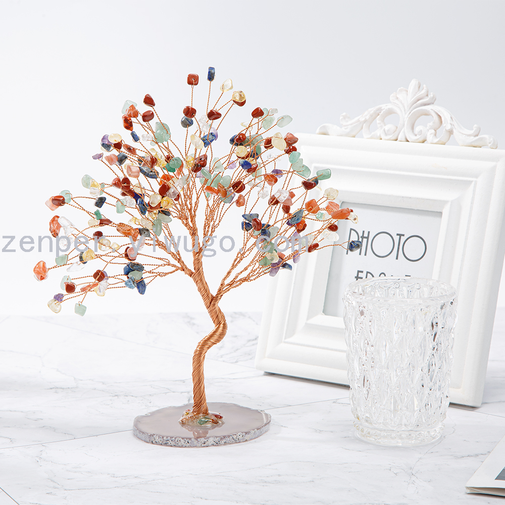 TREE OF LIFE 7 chakra tree.Natural money tree TREE OF LIFE 7 chakra tree.Natural money tree