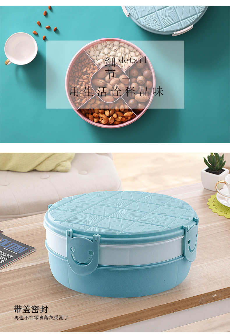 New Candy Box Creative Dried Fruit Tray Plastic Lazy Fruit Plate Wedding Wedding Candies Box Snack Melon Seeds Dried Fruit Box Wedding New Candy Box Creative Dried Fruit Tray Plastic Lazy Fruit Plate Wedding Wedding Candies Box Snack Melon Seeds Dried Fruit Box Wedding