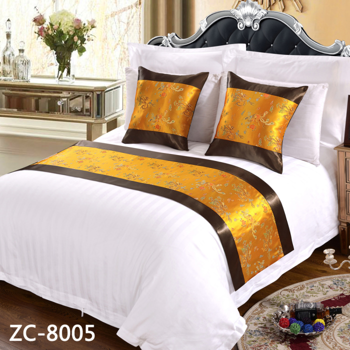 Zheng hao hotel articles bed skirt table flag bed tail towel luxury Chinese American country table cloth art tea table cloth