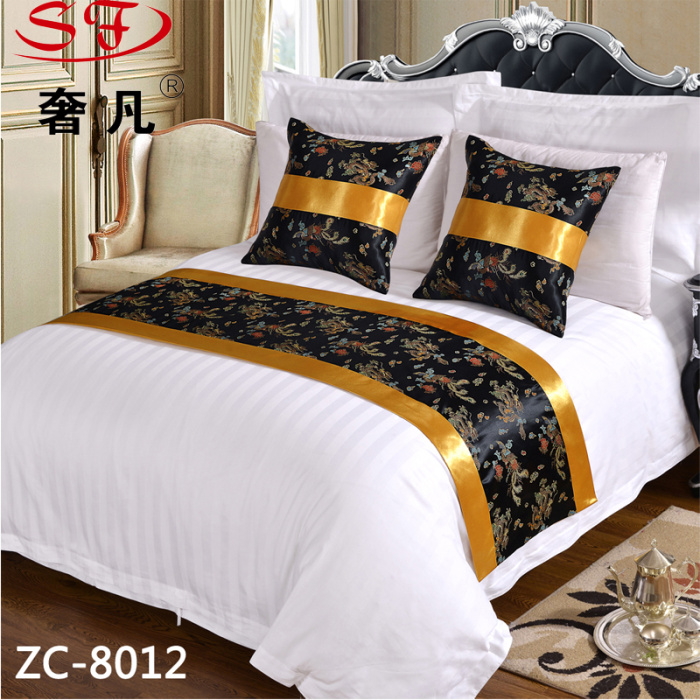 Zheng hao hotel articles bed skirt table flag bed tail towel luxury Chinese American country table cloth art tea table cloth