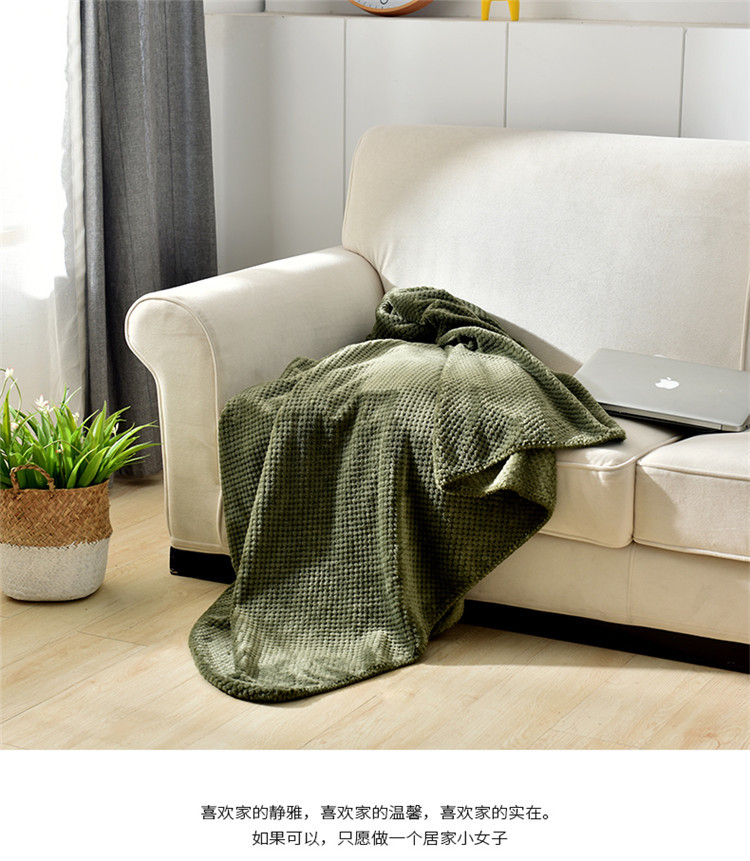 Knitted Tassel Nap Blanket Towel Blanket Sofa Towel Bed Blanket Bed Tail Flag Hotel Blanket Model Room Blanket