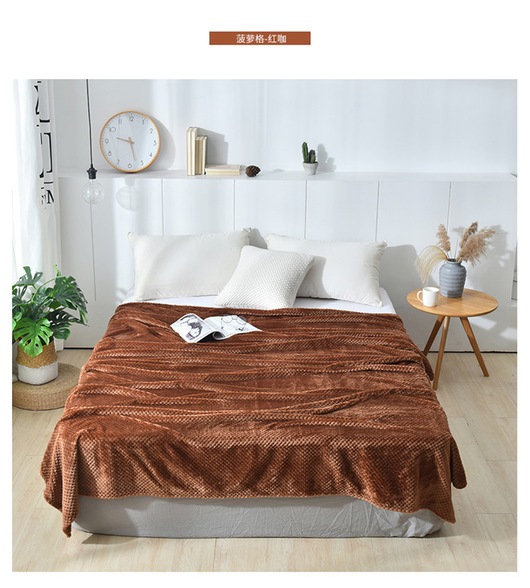 Knitted Tassel Nap Blanket Towel Blanket Sofa Towel Bed Blanket Bed Tail Flag Hotel Blanket Model Room Blanket