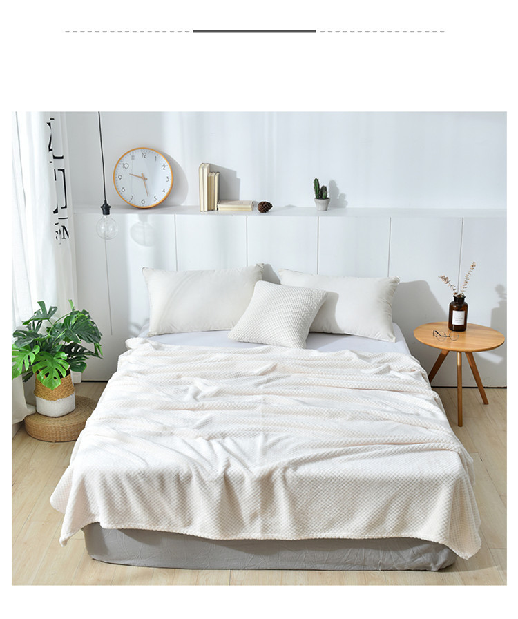 Knitted Tassel Nap Blanket Towel Blanket Sofa Towel Bed Blanket Bed Tail Flag Hotel Blanket Model Room Blanket