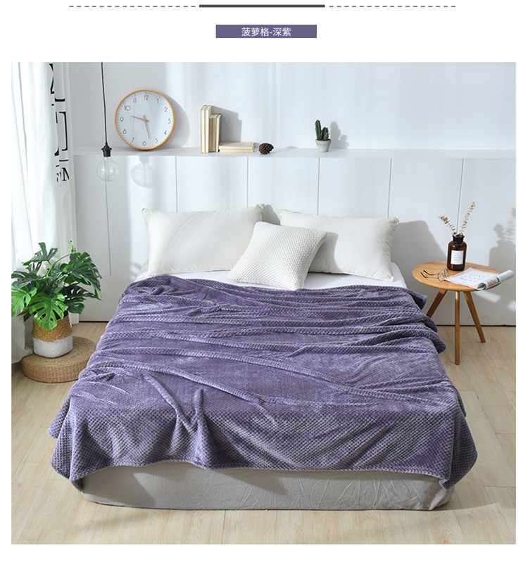 Knitted Tassel Nap Blanket Towel Blanket Sofa Towel Bed Blanket Bed Tail Flag Hotel Blanket Model Room Blanket