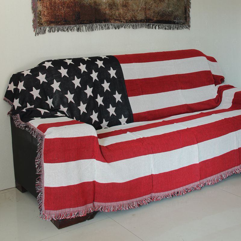 American Flag American Country Cotton Knitted Chenille Sofa Towel Full Covered Bed Cover Blanket Sofa Cushion Air Conditioning Blanket American Flag American Country Cotton Knitted Chenille Sofa Towel Full Covered Bed Cover Blanket Sofa Cushion Air Conditioning Blanket