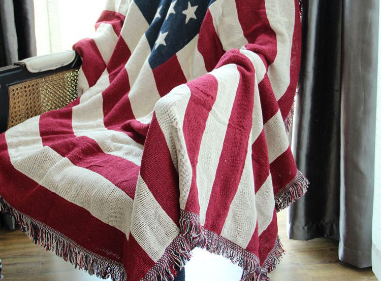 American Flag American Country Cotton Knitted Chenille Sofa Towel Full Covered Bed Cover Blanket Sofa Cushion Air Conditioning Blanket American Flag American Country Cotton Knitted Chenille Sofa Towel Full Covered Bed Cover Blanket Sofa Cushion Air Conditioning Blanket