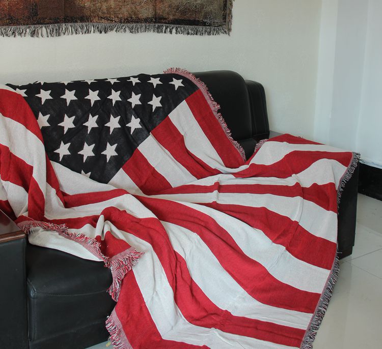 American Flag American Country Cotton Knitted Chenille Sofa Towel Full Covered Bed Cover Blanket Sofa Cushion Air Conditioning Blanket American Flag American Country Cotton Knitted Chenille Sofa Towel Full Covered Bed Cover Blanket Sofa Cushion Air Conditioning Blanket