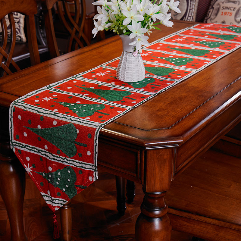Foreign Trade Christmas Decoration Nordic Elk Table Cloth Table Runner Dining Mat Rectangular Table Towel Shoe Cabinet Flag Hotel Bed Runner Foreign Trade Christmas Decoration Nordic Elk Table Cloth Table Runner Dining Mat Rectangular Table Towel Shoe Cabinet Flag Hotel Bed Runner