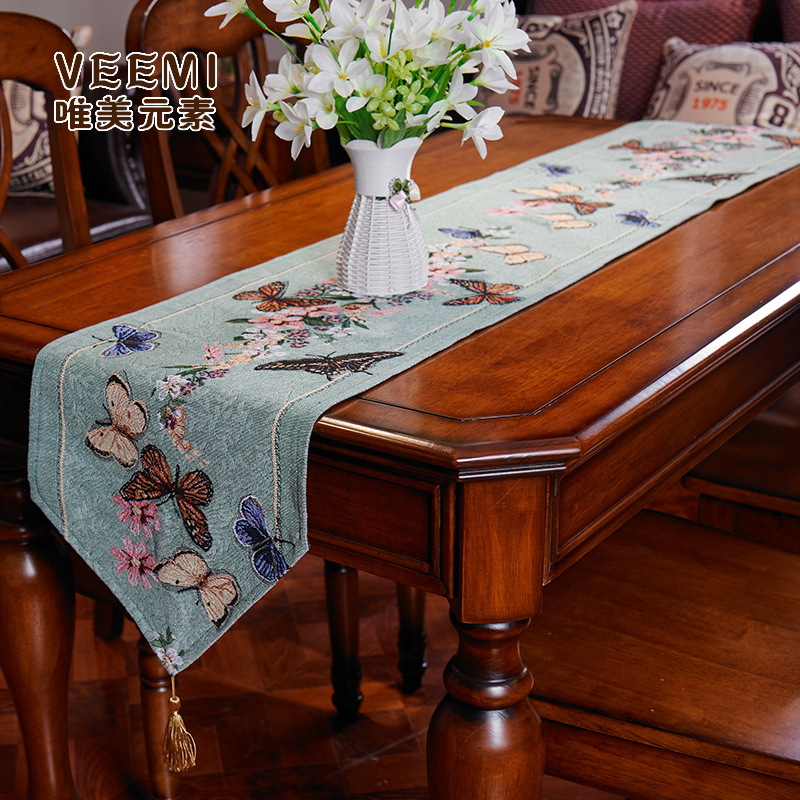 Foreign Trade Christmas Decoration Nordic Elk Table Cloth Table Runner Dining Mat Rectangular Table Towel Shoe Cabinet Flag Hotel Bed Runner Foreign Trade Christmas Decoration Nordic Elk Table Cloth Table Runner Dining Mat Rectangular Table Towel Shoe Cabinet Flag Hotel Bed Runner