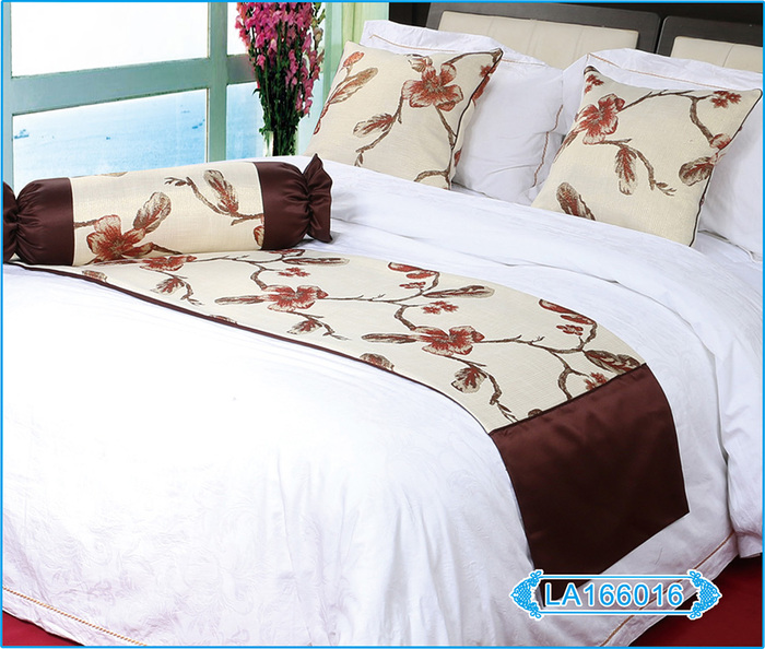 Luxury five-star hotel where the hotel supplies bed linen bed cover bed flag Luxury five-star hotel where the hotel supplies bed linen bed cover bed flag