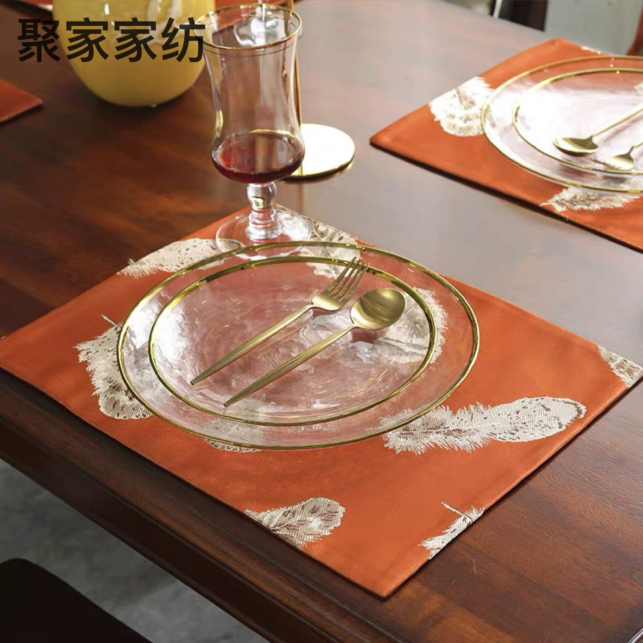 Table Runner Modern New Chinese Dining Table Flag Satin Jacquard Light Luxury Strip Decorative Cloth TV Cabinet Cover Bed Runner