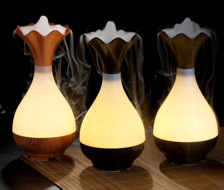 Yu jing bottle aroma humidifier second generation of high-grade wood grain mini humidifier home usb air humidifier Yu jing bottle aroma humidifier second generation of high-grade wood grain mini humidifier home usb air humidifier