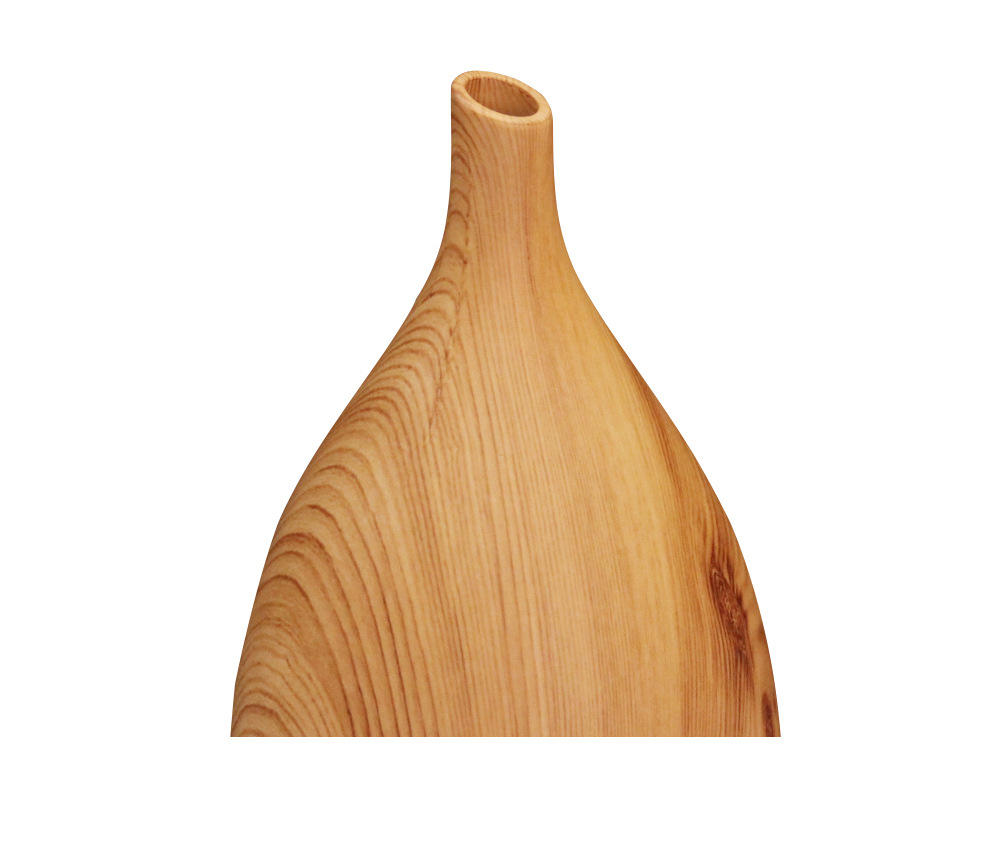 Wholesale 100ML wood grain wine bottle humidifier aroma machine color night light aroma machine