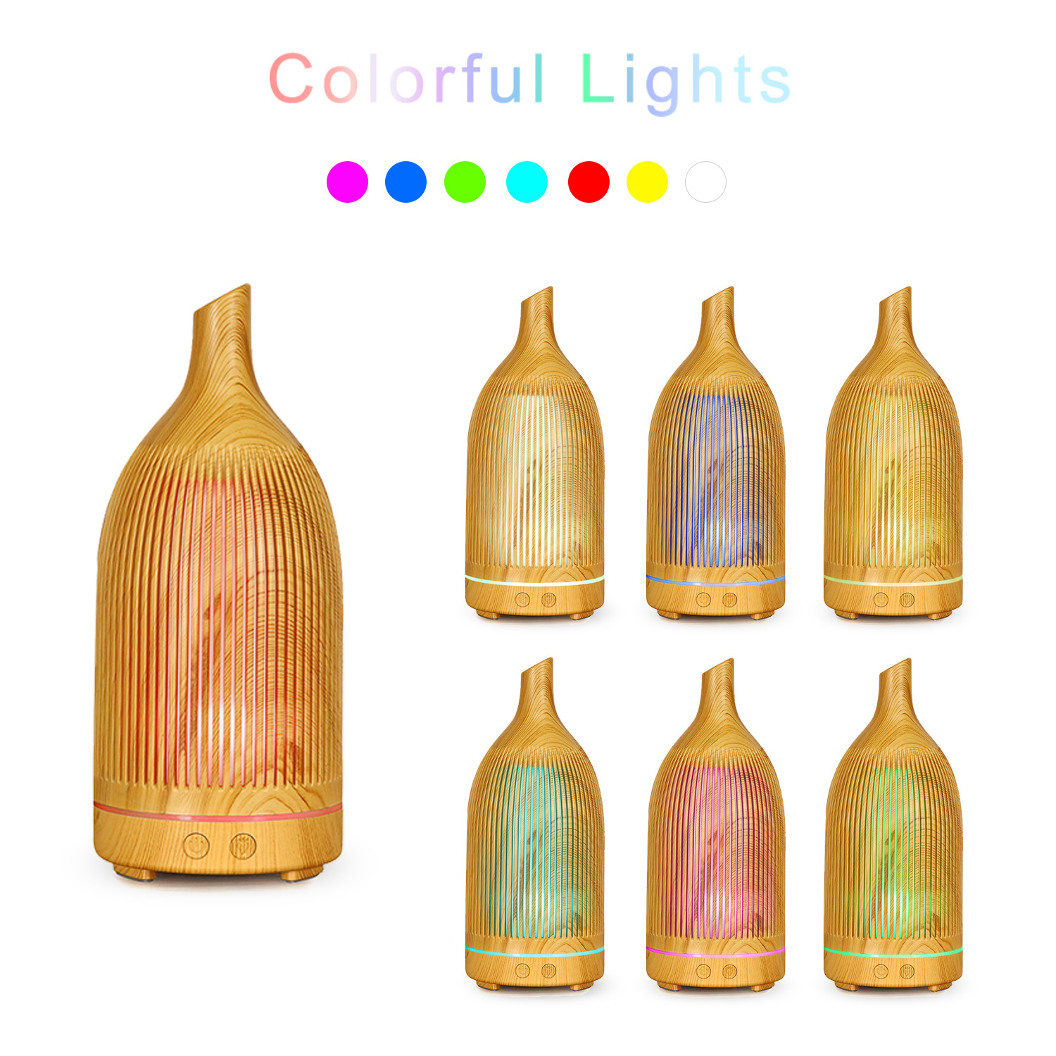 5V Colorful Fragrance Lamp Hollow Aroma Diffuser Ultrasonic Mini Desktop USB Humidifier Wine Bottle Wood Grain Aroma Diffuser 5V Colorful Fragrance Lamp Hollow Aroma Diffuser Ultrasonic Mini Desktop USB Humidifier Wine Bottle Wood Grain Aroma Diffuser