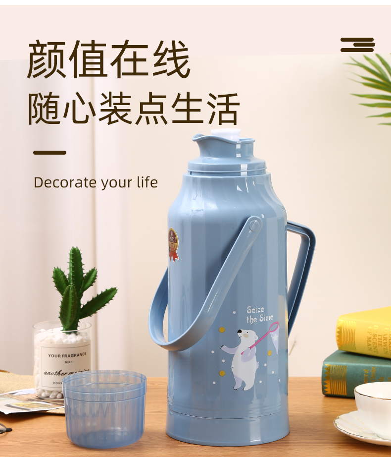 Kettle Student Dormitory Large Capacity Insulation Pot Household Thermal Pot Thermos Bottle Thermo Electric Kettle Glass Liner Kettle Student Dormitory Large Capacity Insulation Pot Household Thermal Pot Thermos Bottle Thermo Electric Kettle Glass Liner