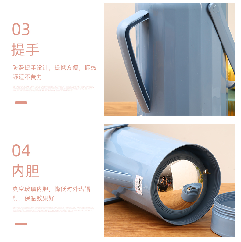 Kettle Student Dormitory Large Capacity Insulation Pot Household Thermal Pot Thermos Bottle Thermo Electric Kettle Glass Liner Kettle Student Dormitory Large Capacity Insulation Pot Household Thermal Pot Thermos Bottle Thermo Electric Kettle Glass Liner