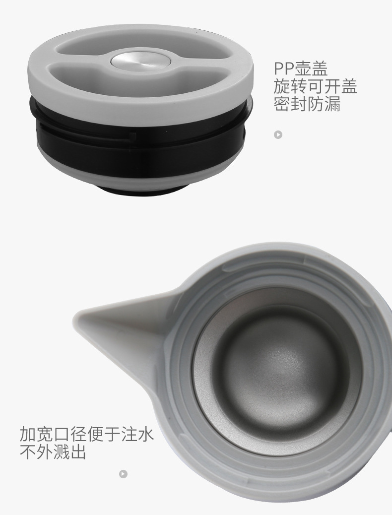 304 Stainless Steel Vacuum Insulated Pot Thermo French Coffee Pot Household Thermos 2L Gift Logo 304 Stainless Steel Vacuum Insulated Pot Thermo French Coffee Pot Household Thermos 2L Gift Logo