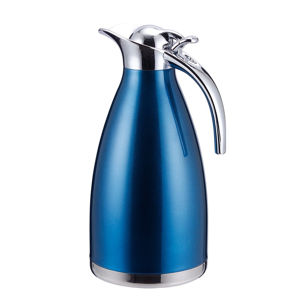 Stainless steel thermo-thermos vacuum two-layer coffeepot home hotel european-style cold and hot water bottle gift.