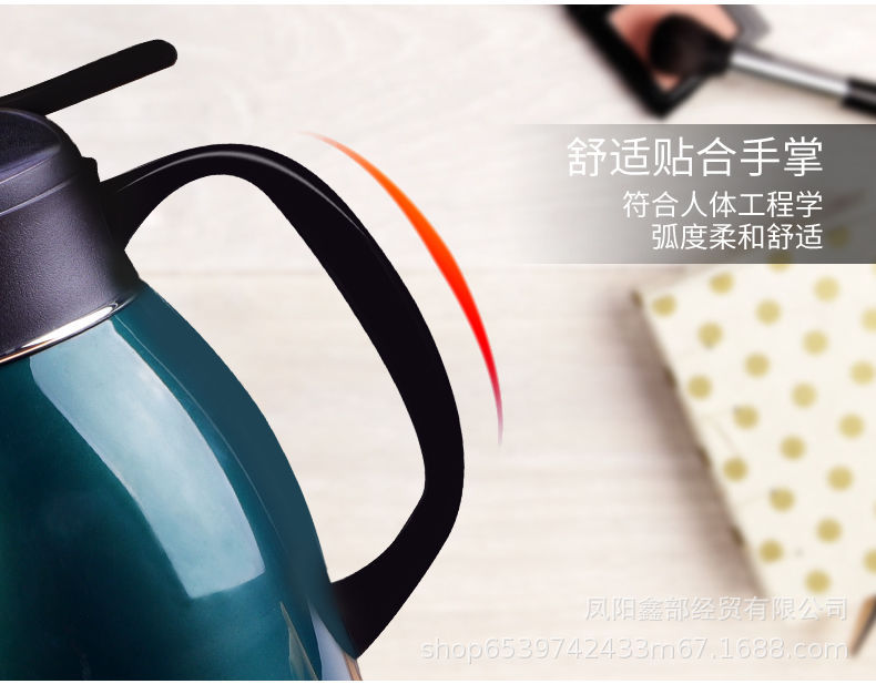 European-Style Thermal Insulation Kettle Household Large Capacity Hot Water Bottle Student Dormitory Small Portable Thermo Vacuum Thermos Bottle European-Style Thermal Insulation Kettle Household Large Capacity Hot Water Bottle Student Dormitory Small Portable Thermo Vacuum Thermos Bottle