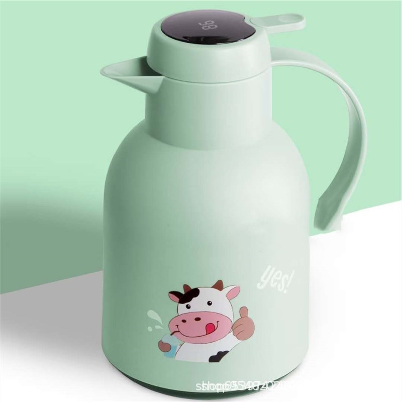 Smart Temperature Display Insulation Kettle Household Large Capacity Hot Water Bottle Student Dormitory Small Portable Thermo Thermos Bottle