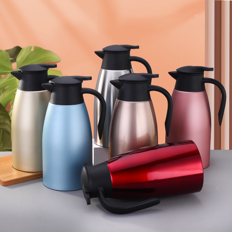 Maker DoubleLayer Vacuum Welcome Insulation Pot Thickened Thermos Bottle Household Thermo Heat and Cold Insulation