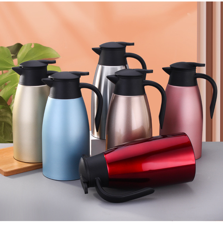 Maker DoubleLayer Vacuum Welcome Insulation Pot Thickened Thermos Bottle Household Thermo Heat and Cold Insulation