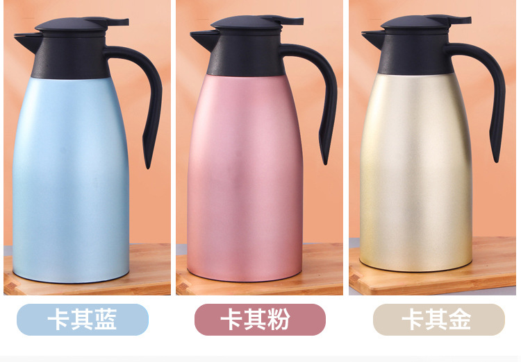 Maker DoubleLayer Vacuum Welcome Insulation Pot Thickened Thermos Bottle Household Thermo Heat and Cold Insulation