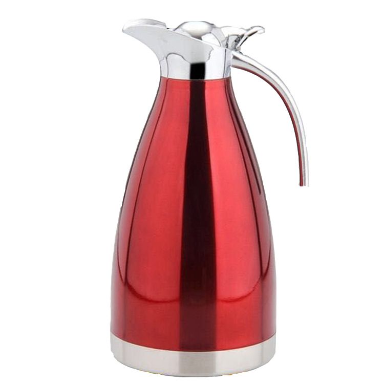 304 Stainless Steel Thermo Jug Double-Layer Vacuum Kettle European-Style Household Coffee Pot Kettle Thermos Bottle Gift