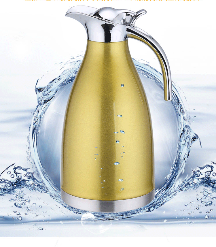 Sells 304 Stainless Steel Thermo Jug DoubleLayer Vacuum Kettle EuropeanStyle Household Coffee Pot Vacuum Bottle Gift Sells 304 Stainless Steel Thermo Jug DoubleLayer Vacuum Kettle EuropeanStyle Household Coffee Pot Vacuum Bottle Gift
